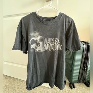 Dark Gray Harley Davidson Tee